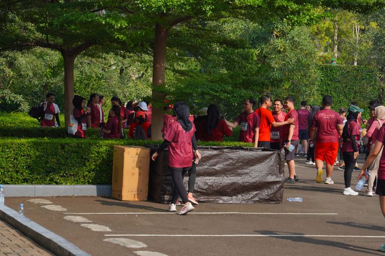 Race photo from Assurance Fun Run 2024