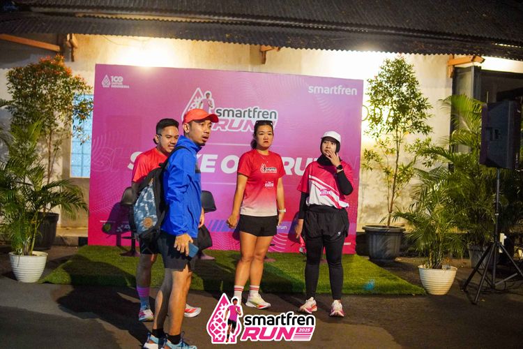 Race photo from Shakeout Run - Smartfren Run