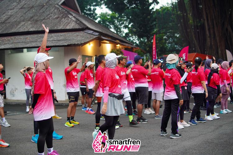 Race photo from Shakeout Run - Smartfren Run