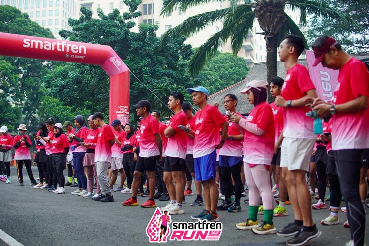 Race photo from Shakeout Run - Smartfren Run