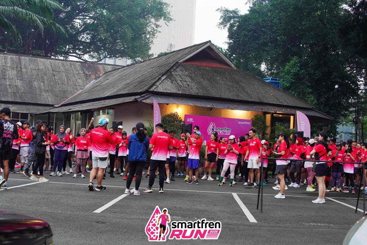 Race photo from Shakeout Run - Smartfren Run