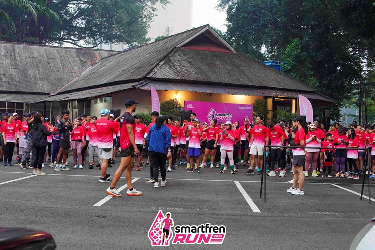 Race photo from Shakeout Run - Smartfren Run