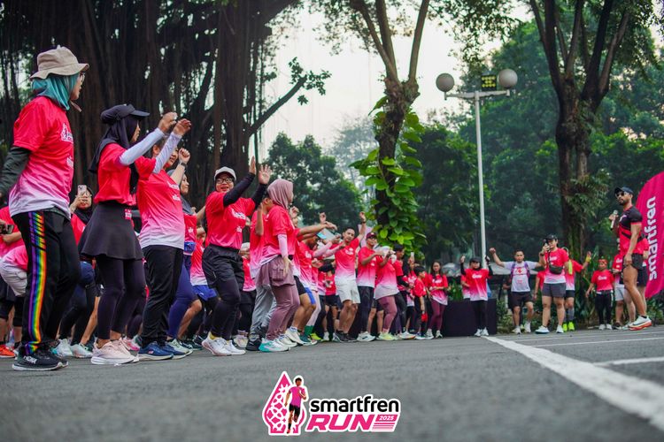 Race photo from Shakeout Run - Smartfren Run