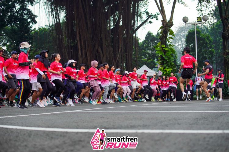 Race photo from Shakeout Run - Smartfren Run