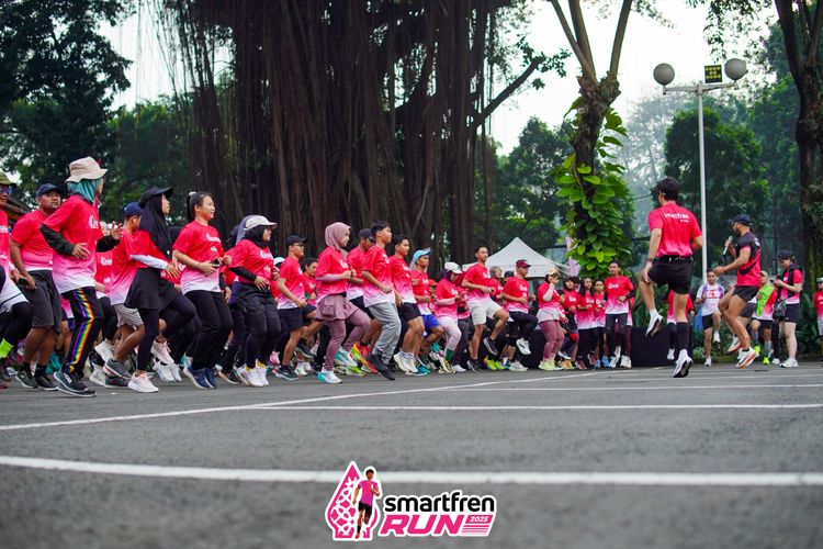 Race photo from Shakeout Run - Smartfren Run