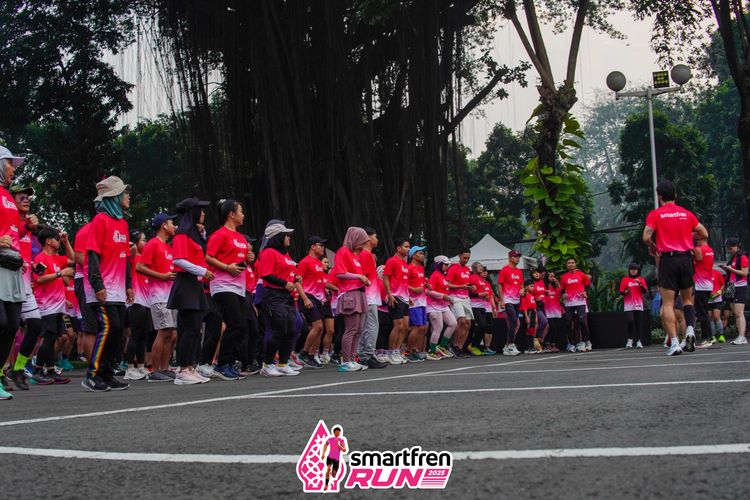 Race photo from Shakeout Run - Smartfren Run