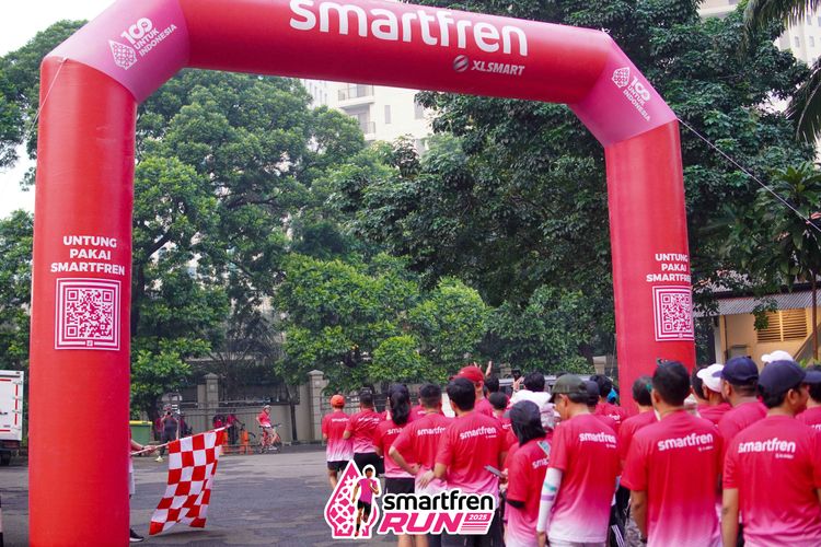 Race photo from Shakeout Run - Smartfren Run