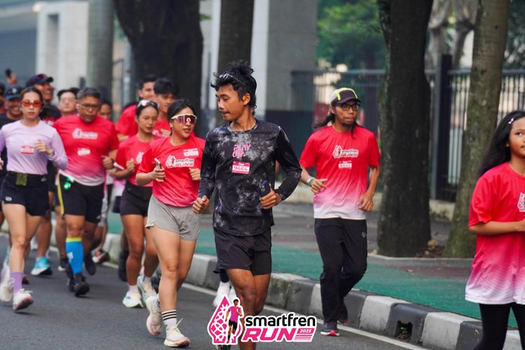 Race photo from Shakeout Run - Smartfren Run