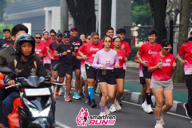 Race photo from Shakeout Run - Smartfren Run