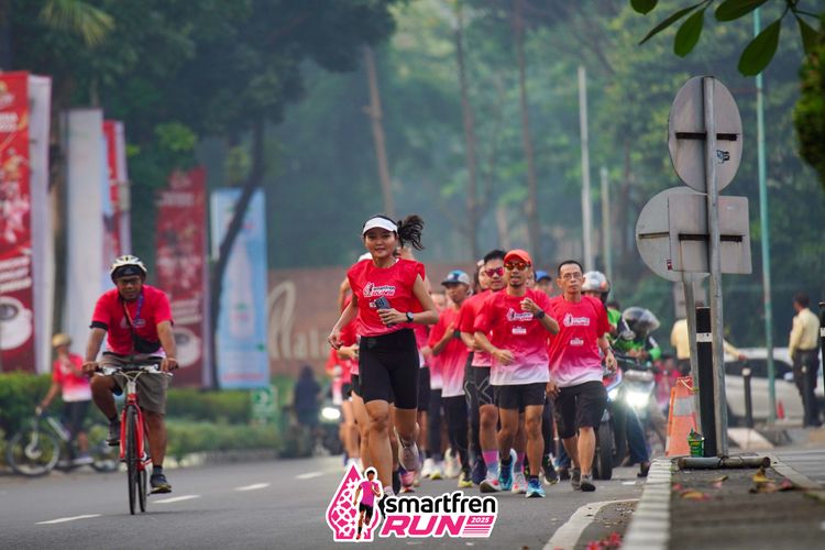 Race photo from Shakeout Run - Smartfren Run