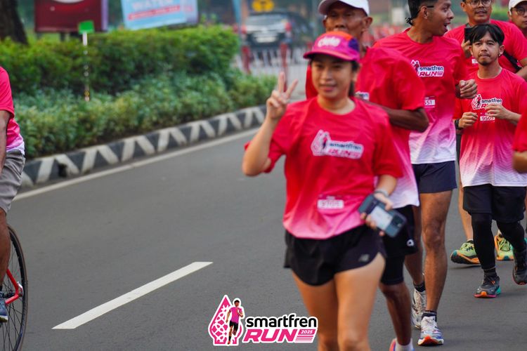 Race photo from Shakeout Run - Smartfren Run