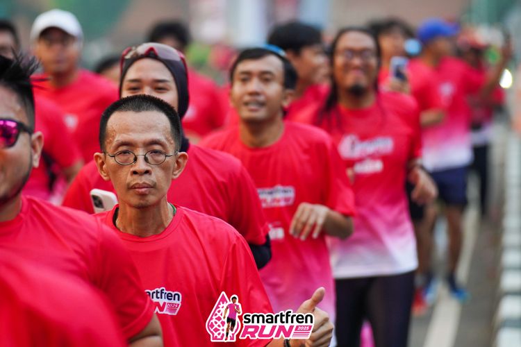 Race photo from Shakeout Run - Smartfren Run