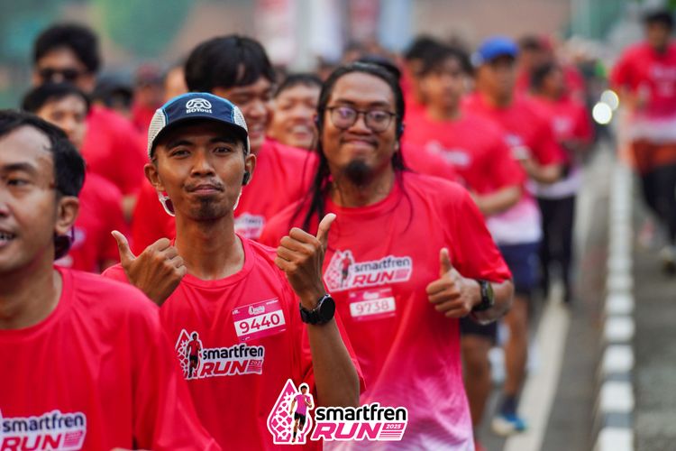 Race photo from Shakeout Run - Smartfren Run