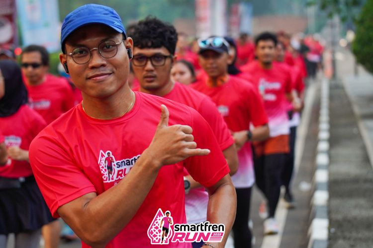 Race photo from Shakeout Run - Smartfren Run