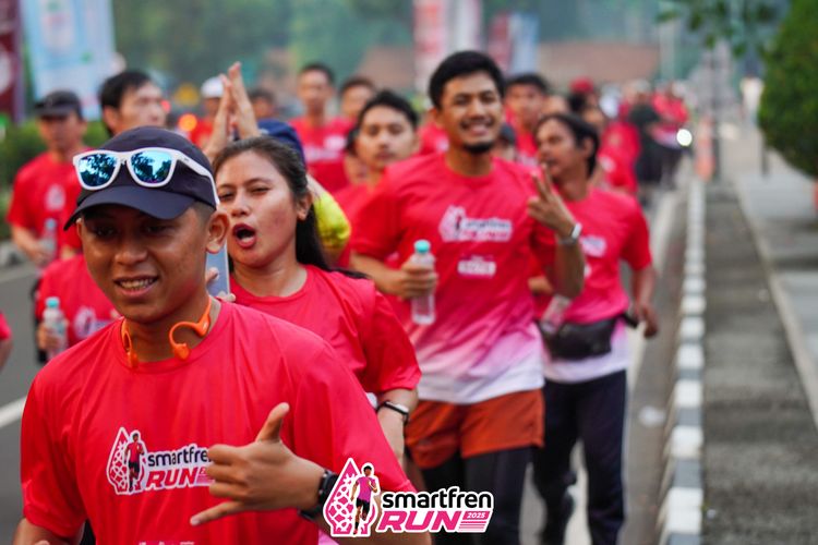 Race photo from Shakeout Run - Smartfren Run