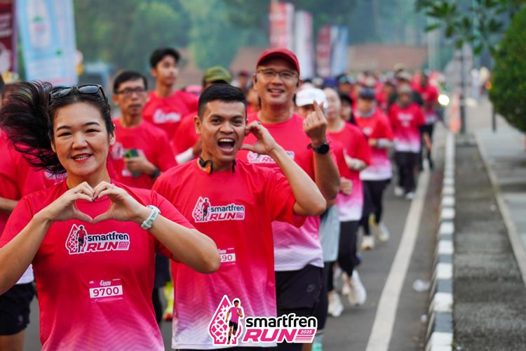 Race photo from Shakeout Run - Smartfren Run