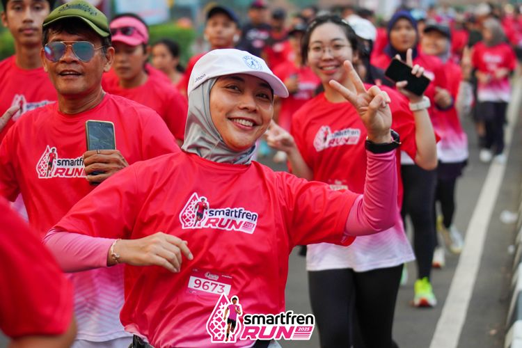 Race photo from Shakeout Run - Smartfren Run