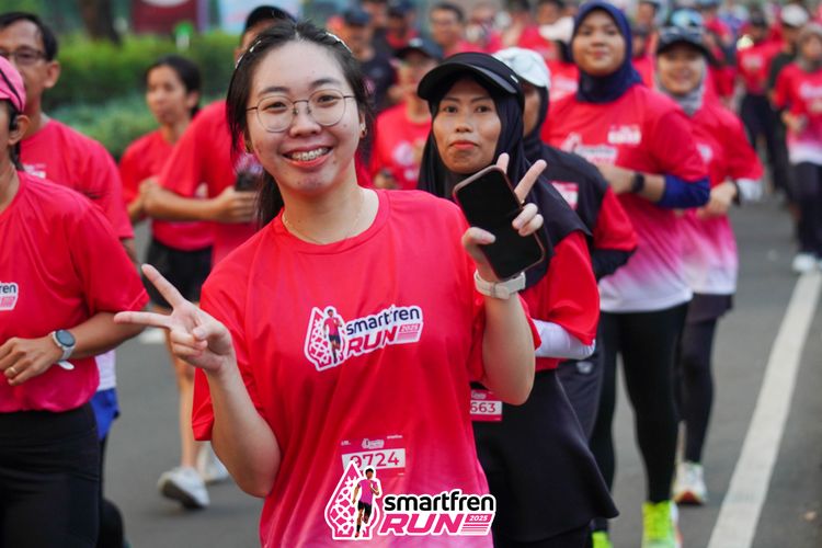 Race photo from Shakeout Run - Smartfren Run