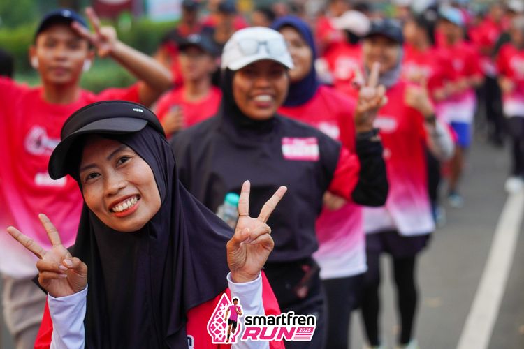 Race photo from Shakeout Run - Smartfren Run