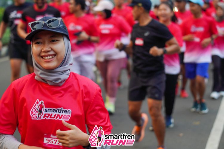 Race photo from Shakeout Run - Smartfren Run