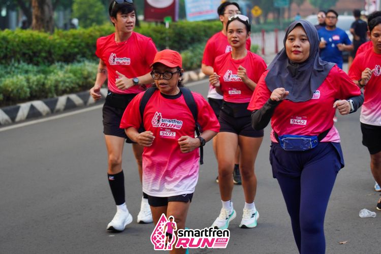 Race photo from Shakeout Run - Smartfren Run