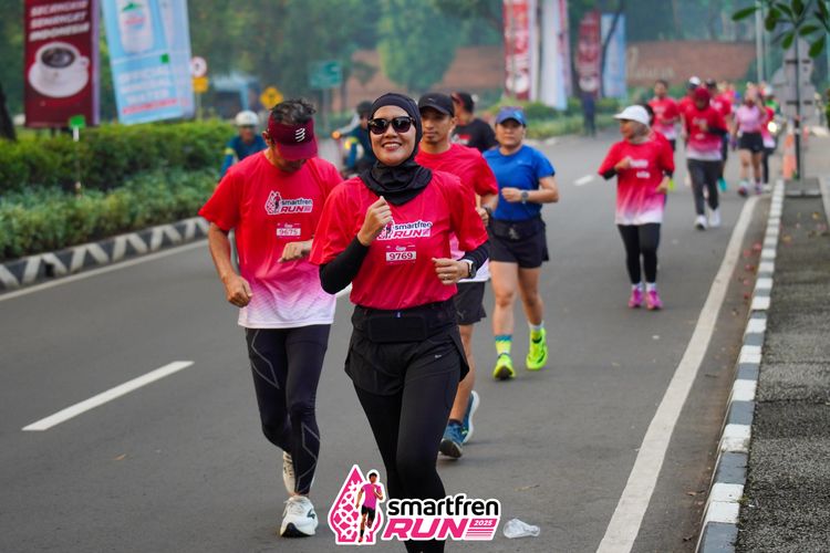 Race photo from Shakeout Run - Smartfren Run