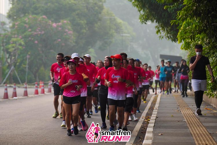 Race photo from Shakeout Run - Smartfren Run
