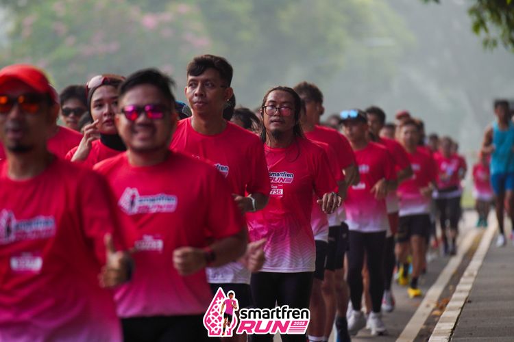 Race photo from Shakeout Run - Smartfren Run