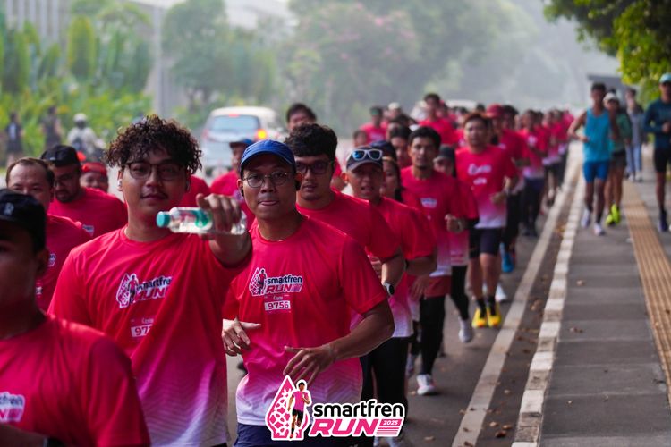 Race photo from Shakeout Run - Smartfren Run