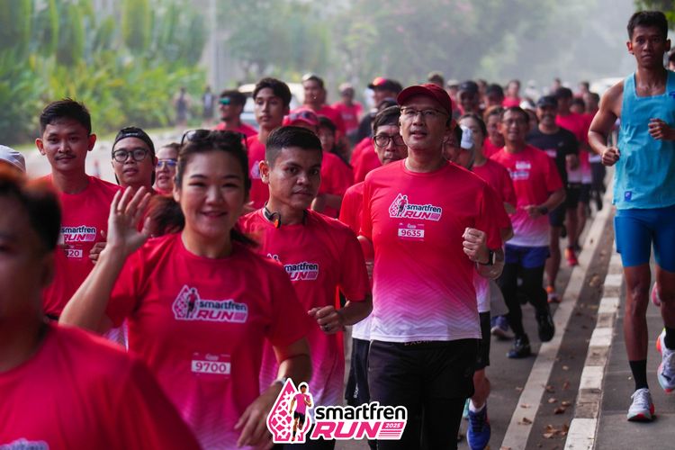 Race photo from Shakeout Run - Smartfren Run