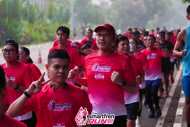 Race photo from Shakeout Run - Smartfren Run
