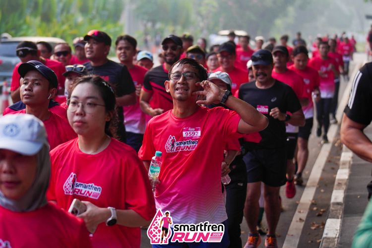 Race photo from Shakeout Run - Smartfren Run