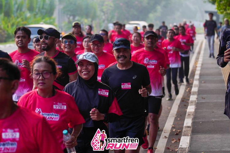 Race photo from Shakeout Run - Smartfren Run