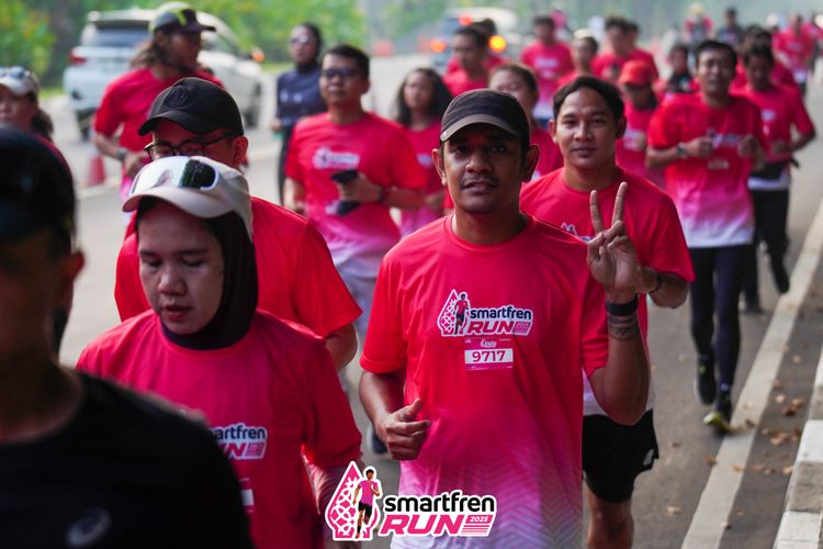 Race photo from Shakeout Run - Smartfren Run