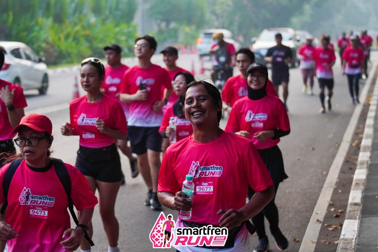 Race photo from Shakeout Run - Smartfren Run