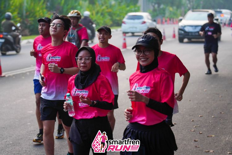 Race photo from Shakeout Run - Smartfren Run