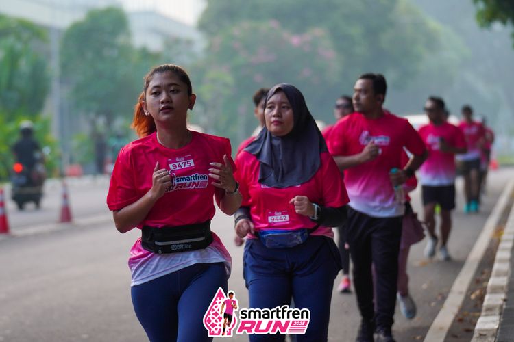 Race photo from Shakeout Run - Smartfren Run