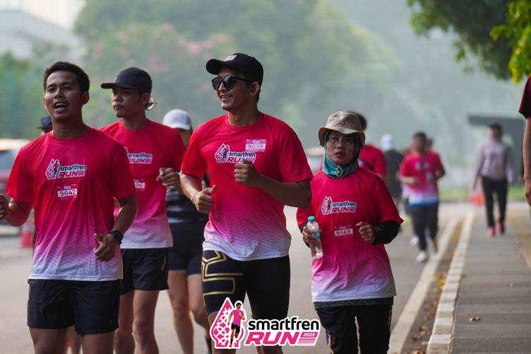 Race photo from Shakeout Run - Smartfren Run