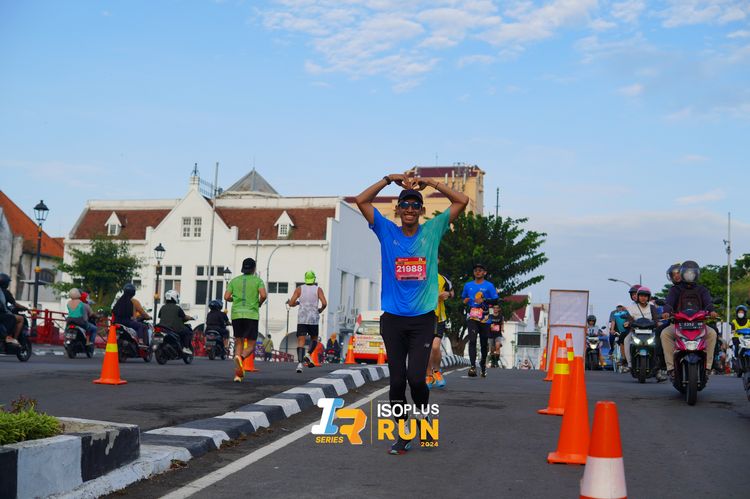 Race photo from Isoplus Run 2024 Surabaya