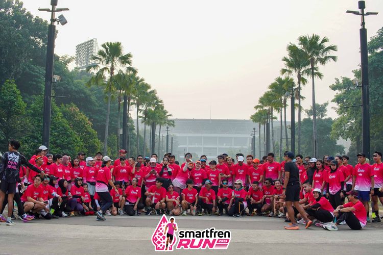 Race photo from Shakeout Run - Smartfren Run