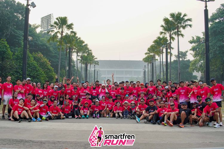 Race photo from Shakeout Run - Smartfren Run