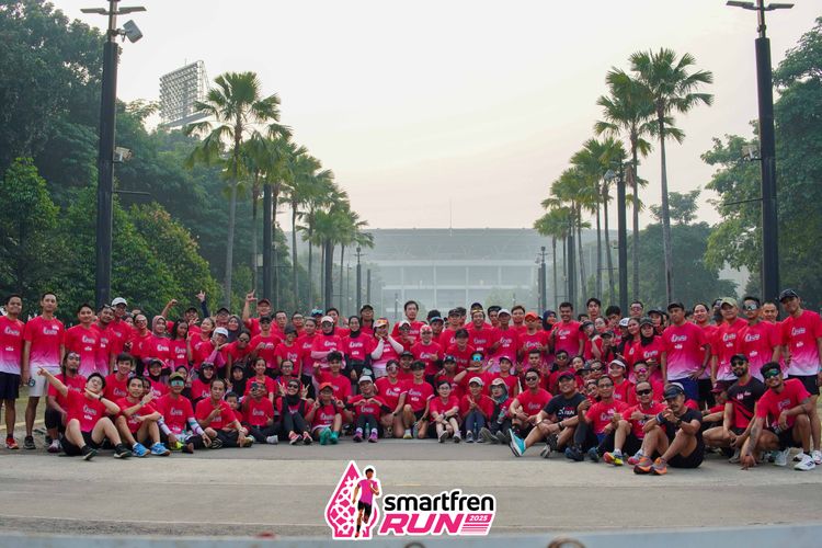 Race photo from Shakeout Run - Smartfren Run
