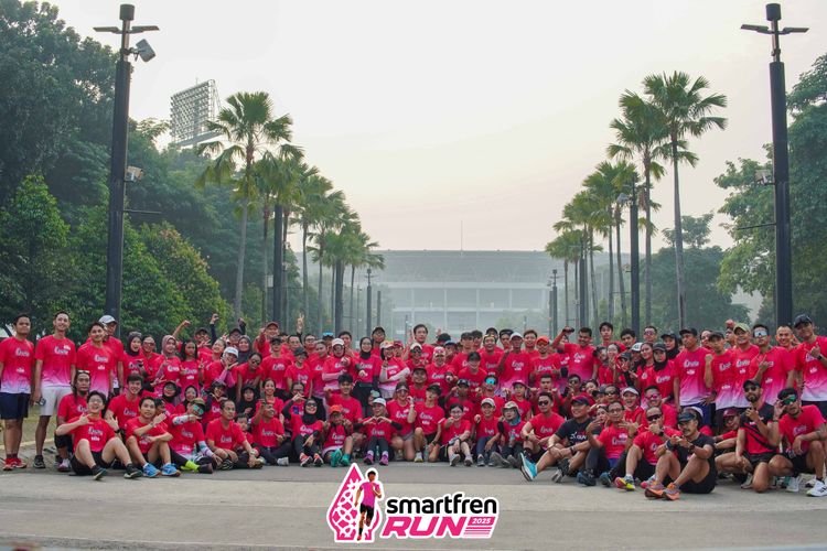 Race photo from Shakeout Run - Smartfren Run
