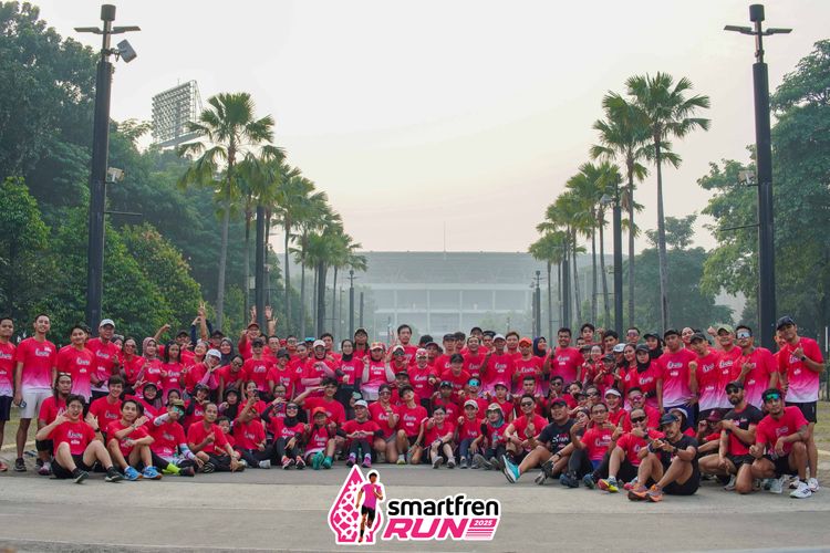 Race photo from Shakeout Run - Smartfren Run