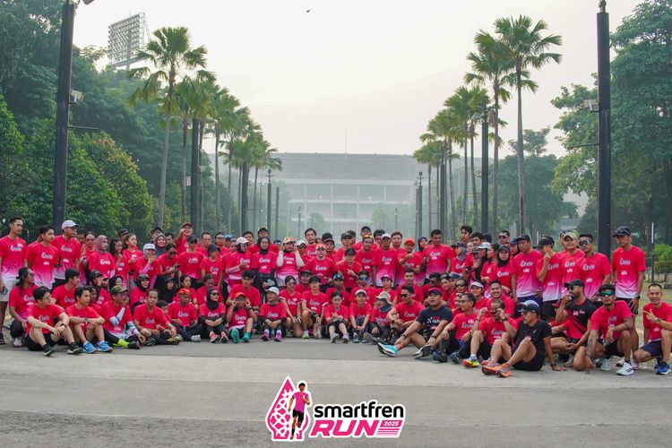 Race photo from Shakeout Run - Smartfren Run