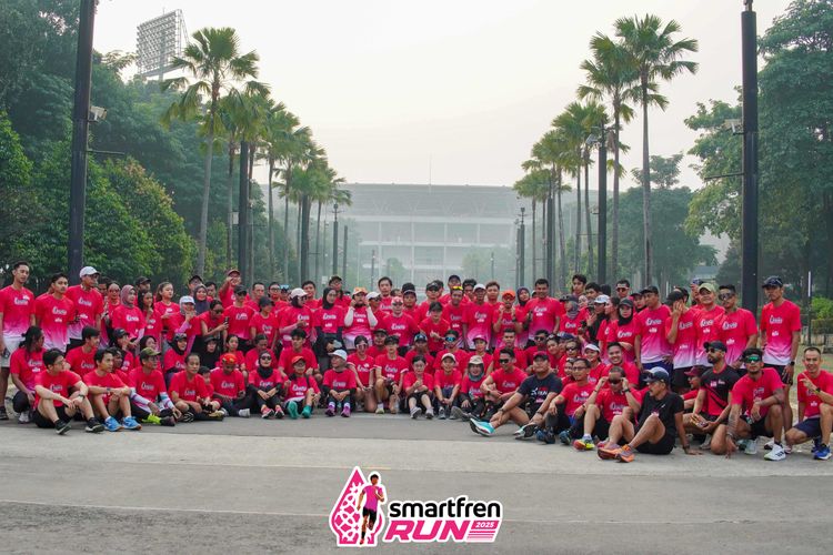 Race photo from Shakeout Run - Smartfren Run