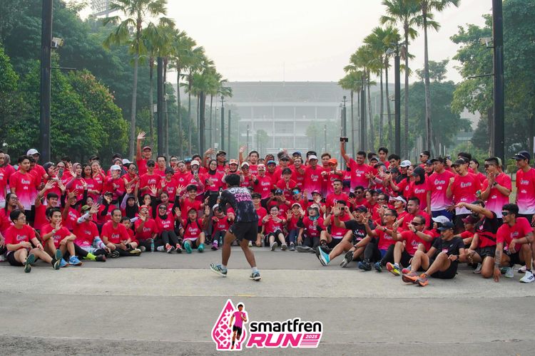Race photo from Shakeout Run - Smartfren Run