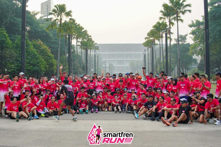 Race photo from Shakeout Run - Smartfren Run