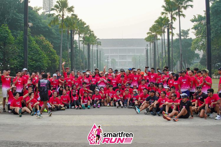 Race photo from Shakeout Run - Smartfren Run