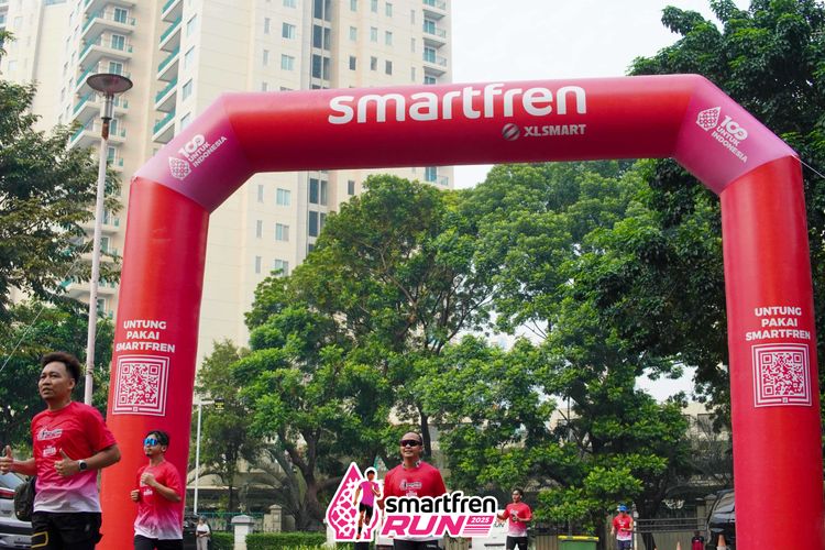 Race photo from Shakeout Run - Smartfren Run